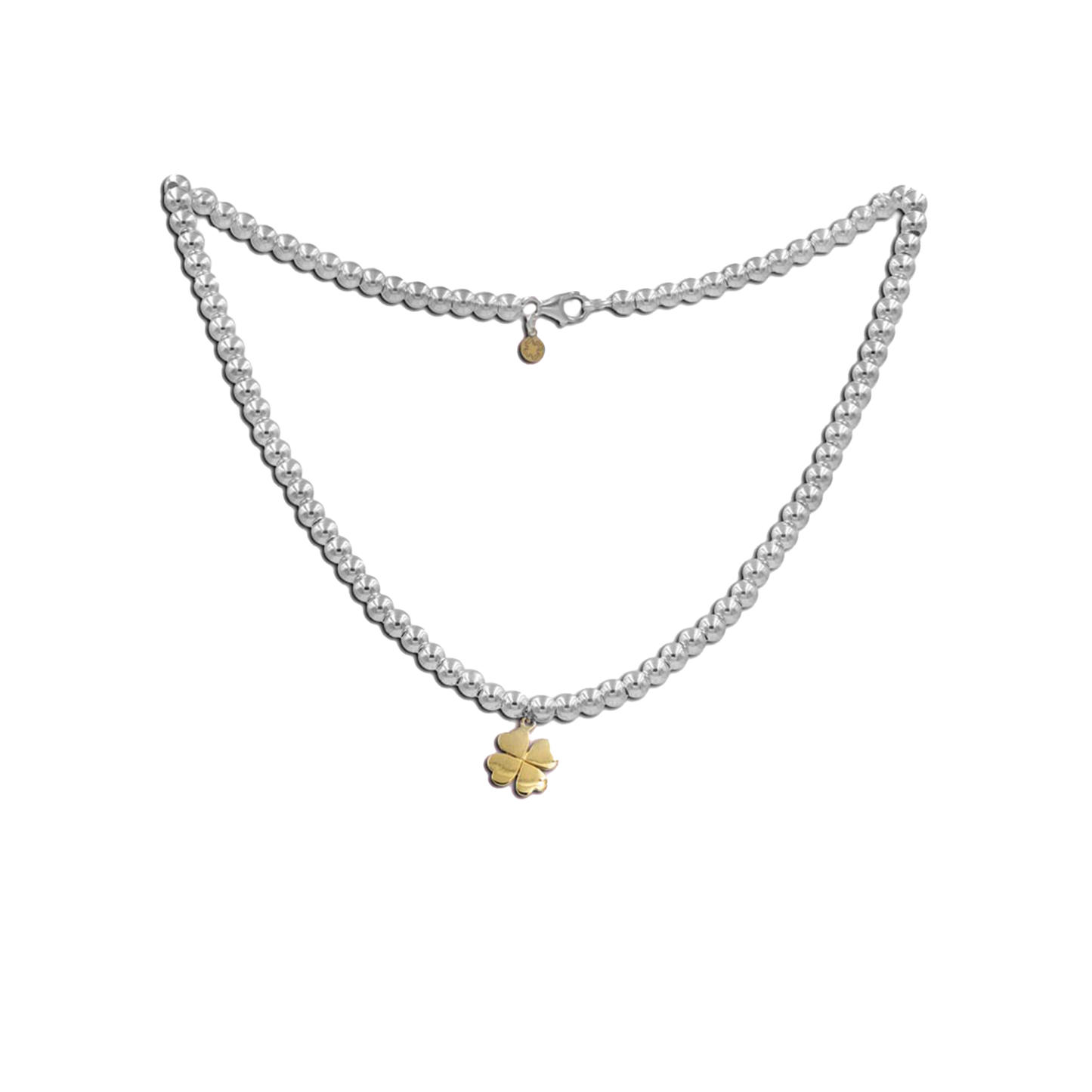 Collier Beads Quadrifoglio