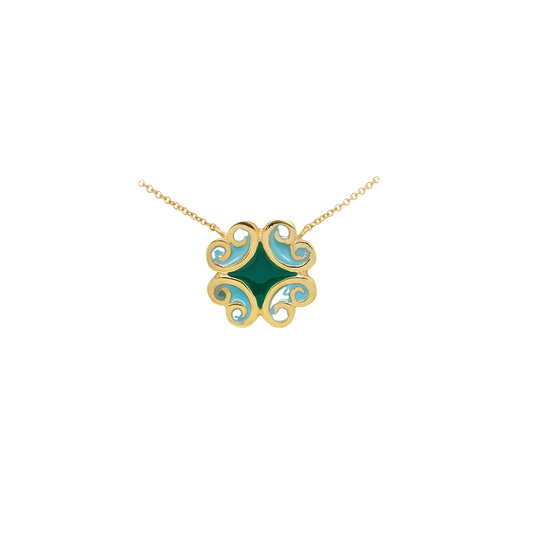 Collier Maiolica Verde