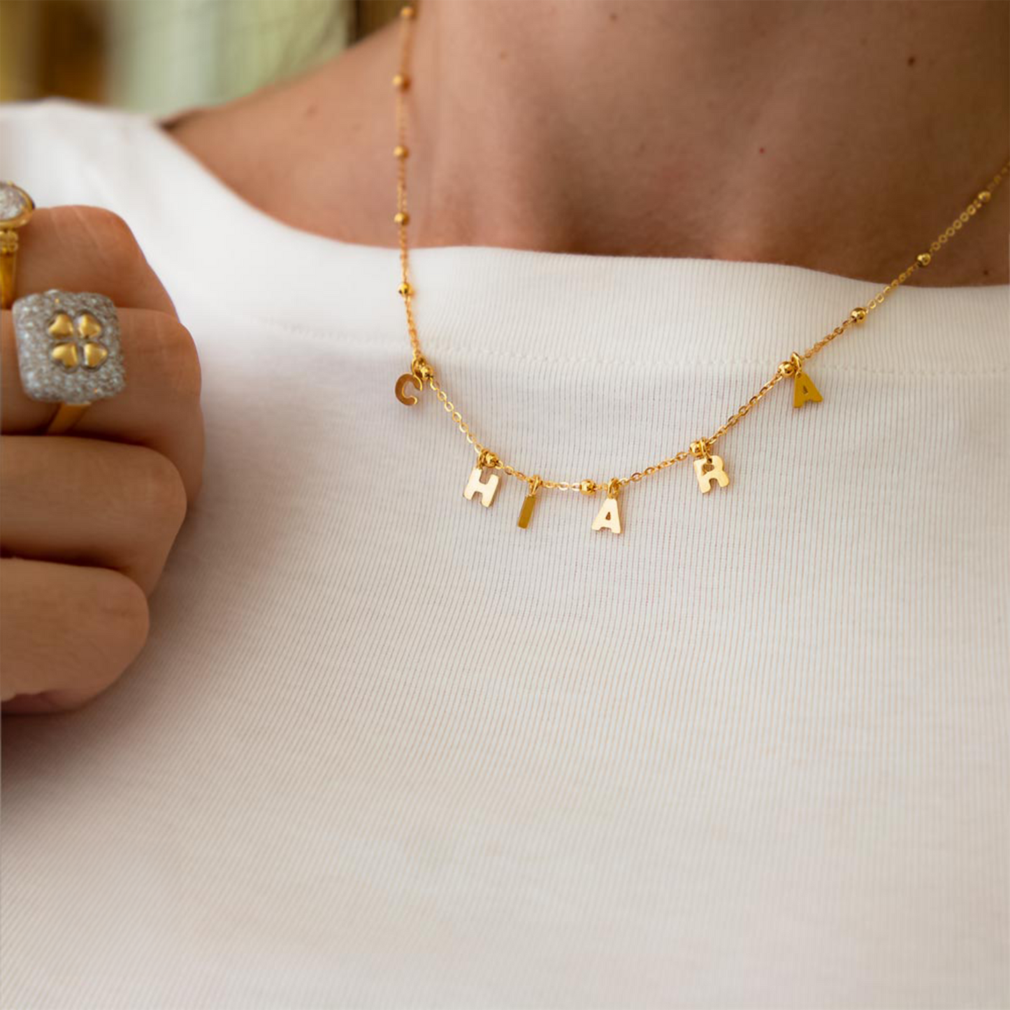 Collier Milleluci Lettere