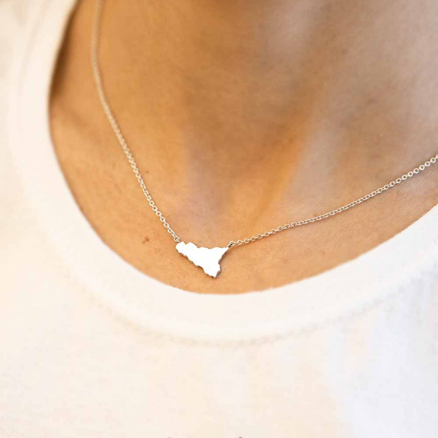 Collier Sicilia Argento Naturale