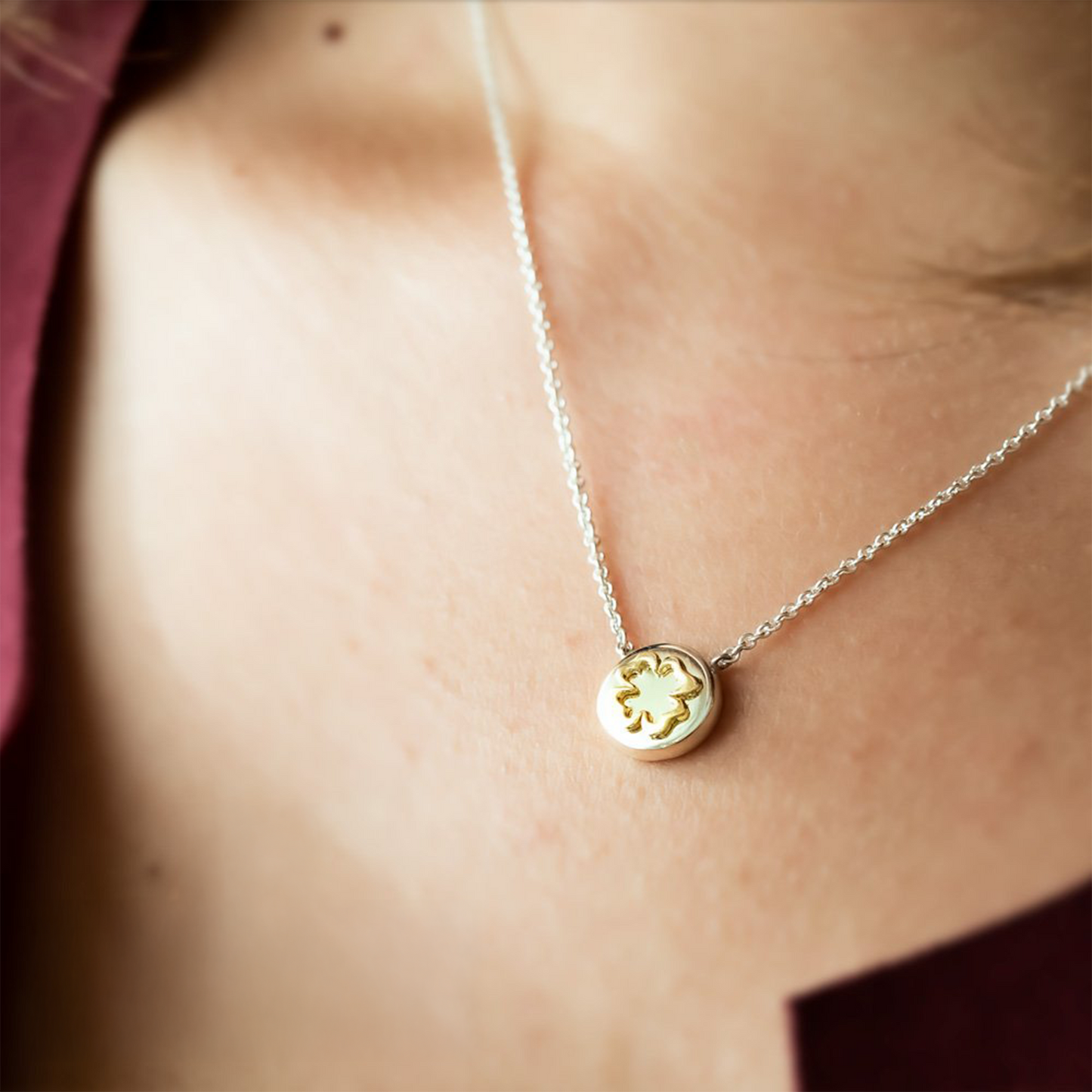 Collier Sigillo Magilie Argento e Oro