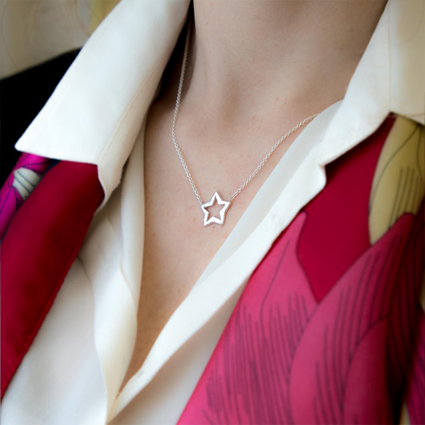 Collier Easy Stella Perfilo Martellata