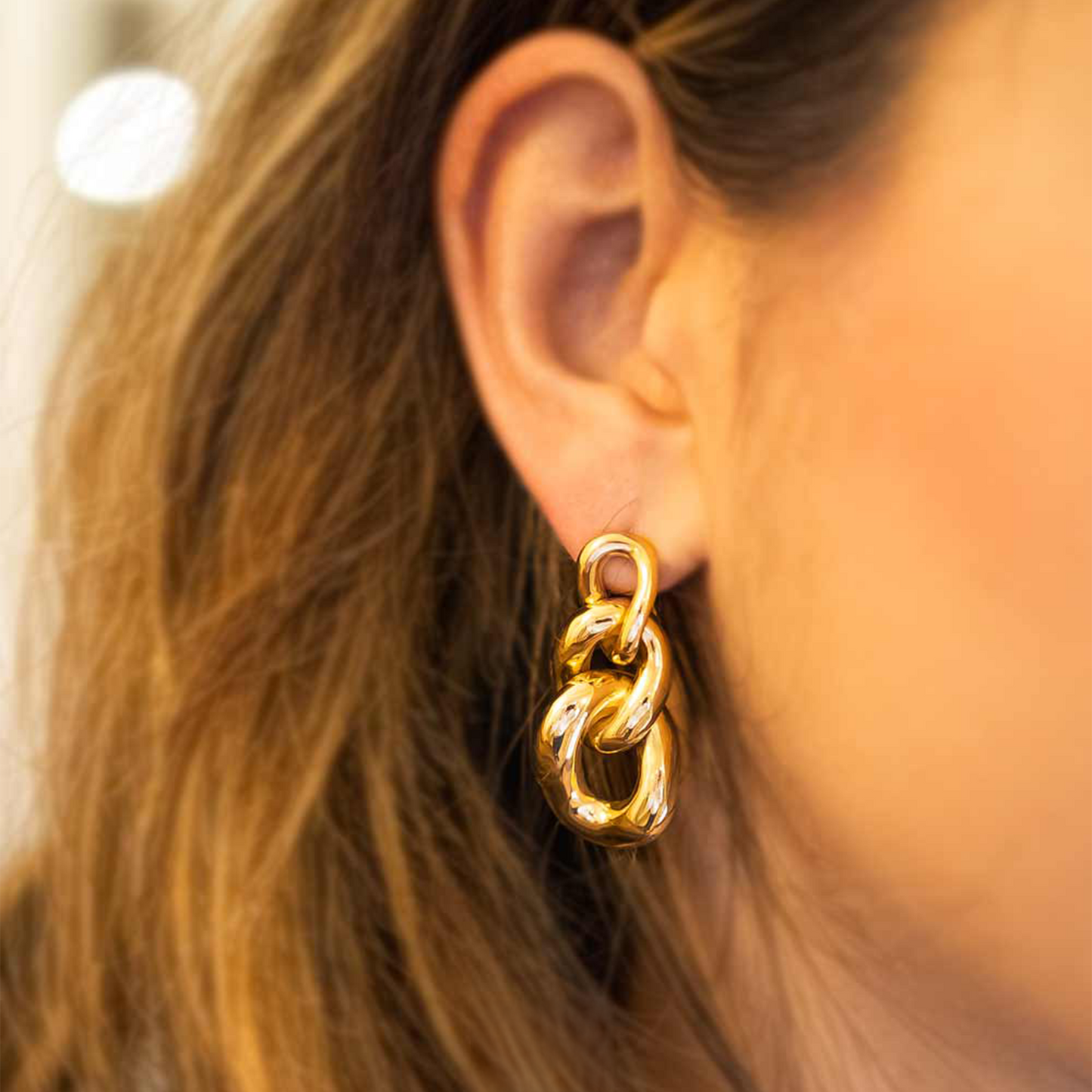 Orecchini Barbazzale Bold Dorato III