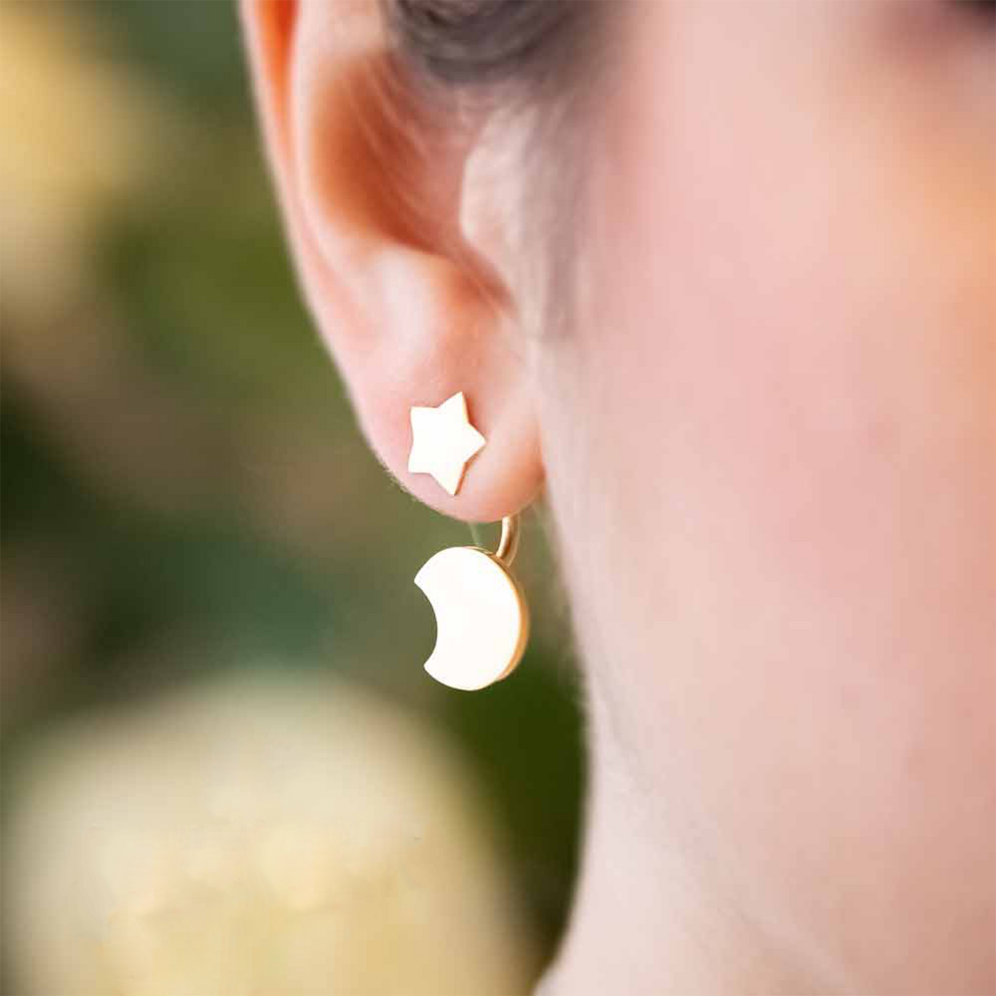 Orecchini Trio Stella Luna