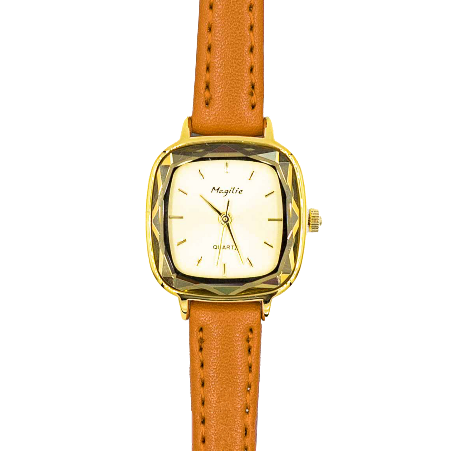 Orologio Crystal Cuoio