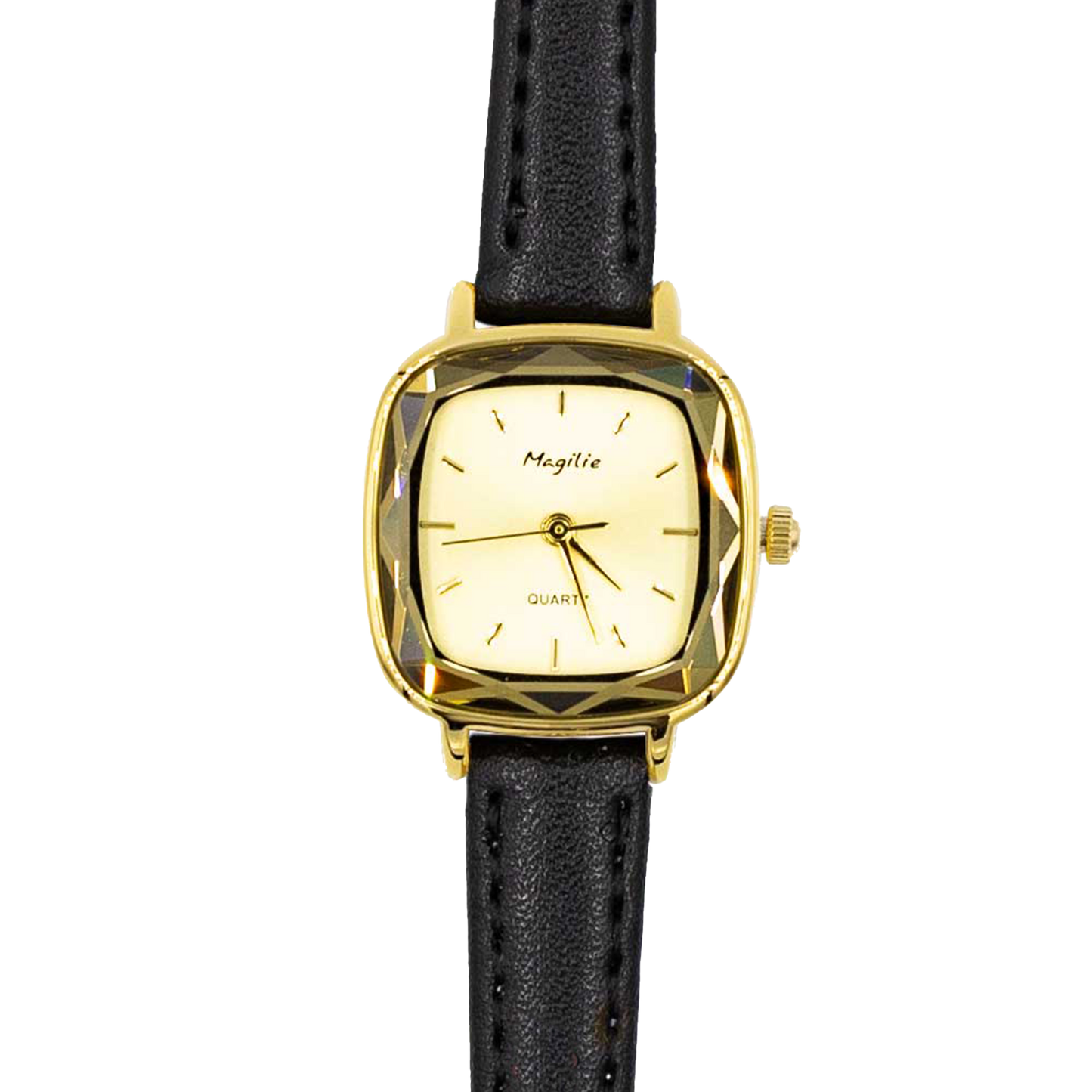 Orologio Crystal Nero