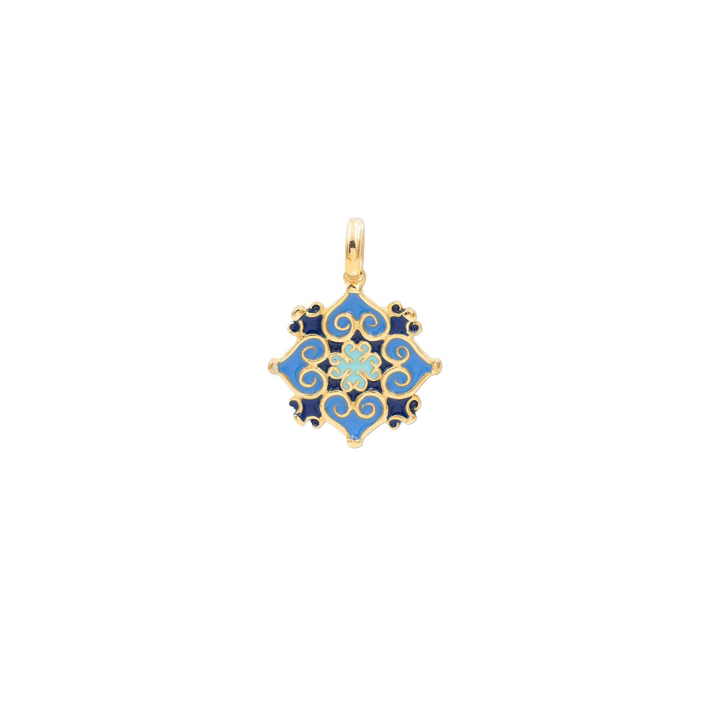 Pendente Maiolica Azzurro