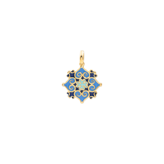 Pendente Maiolica Azzurro