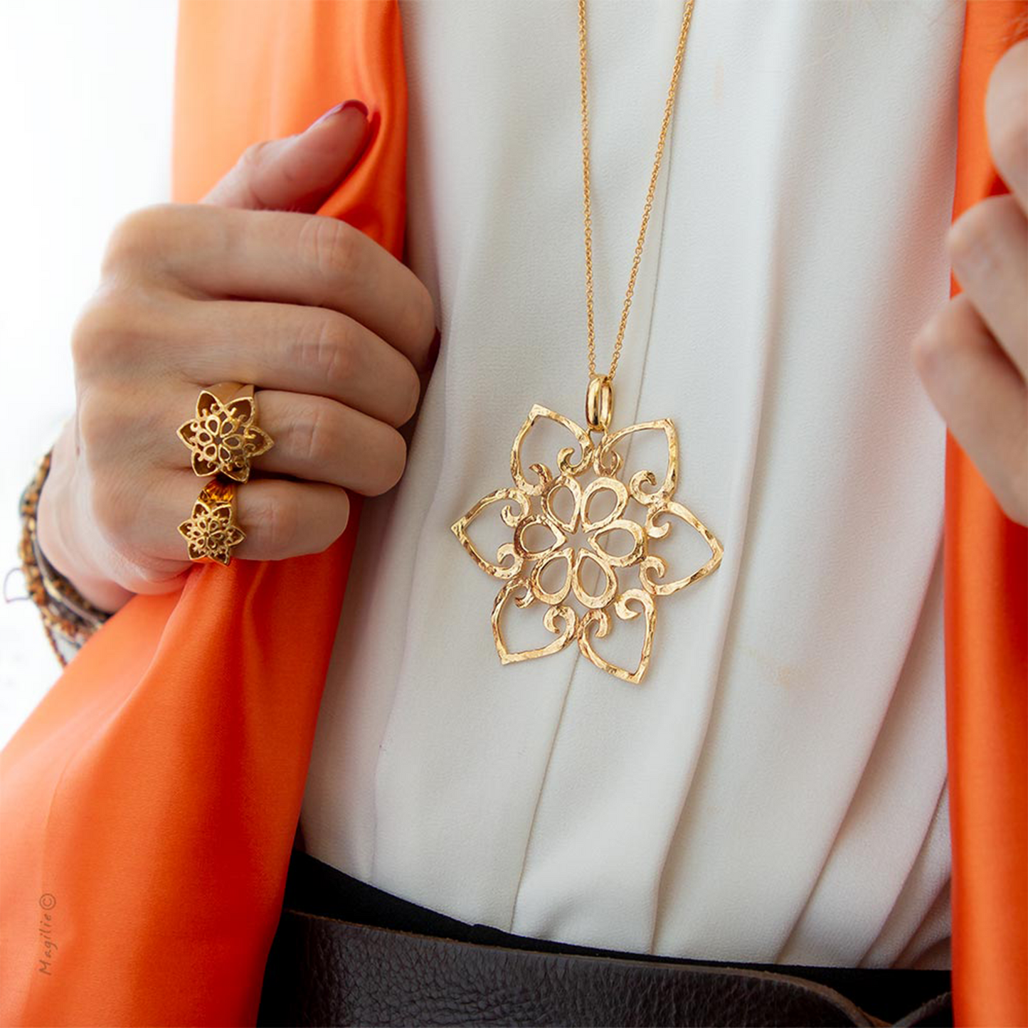 Pendente Grande Fiore della Vita