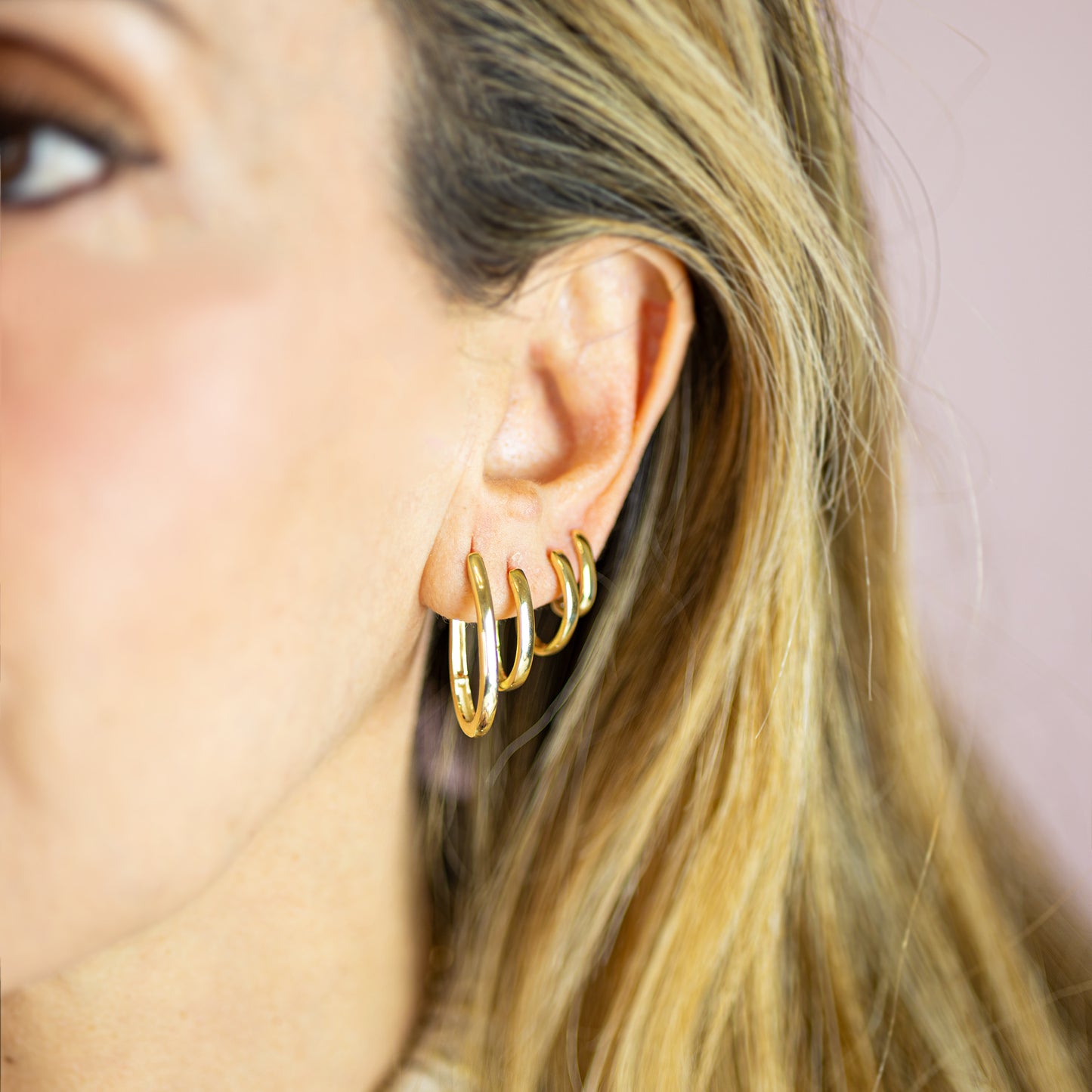 Orecchini Ellisse II Oro 18kt