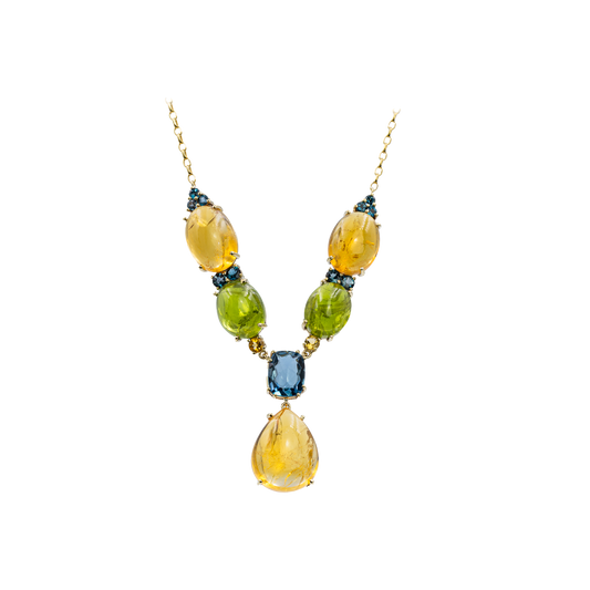 Collier Obsession Citrino