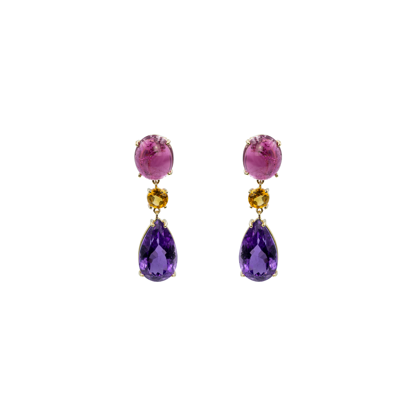 Orecchini Obsession Rubellite