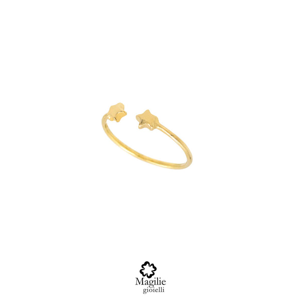 Anello Double Starlight Oro