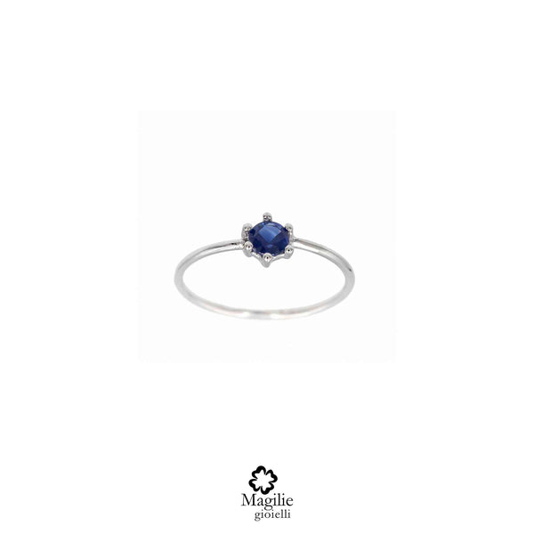 Anello Candy Zaffiro Blu