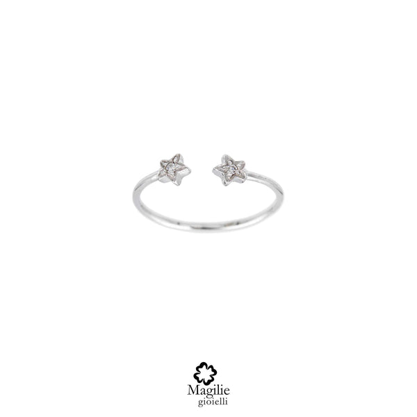 Anello Double Starlight Diamanti