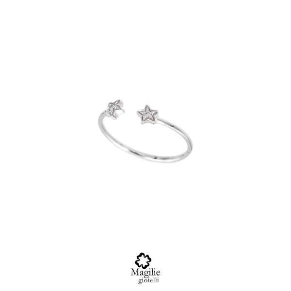 Anello Double Starlight Diamanti