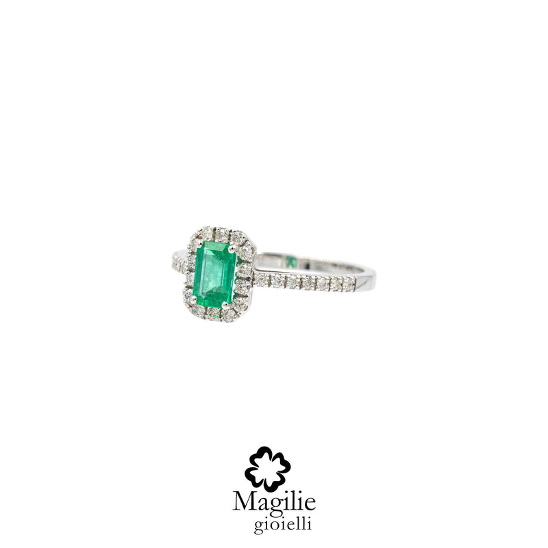 Anello Emerald Smeraldo