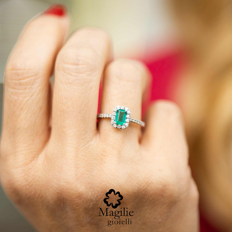 Anello Emerald Smeraldo