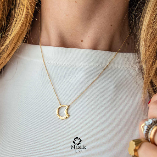 Collier Luna oro