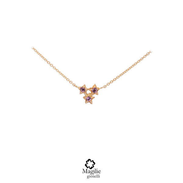 Collier Starlight Zaffiri